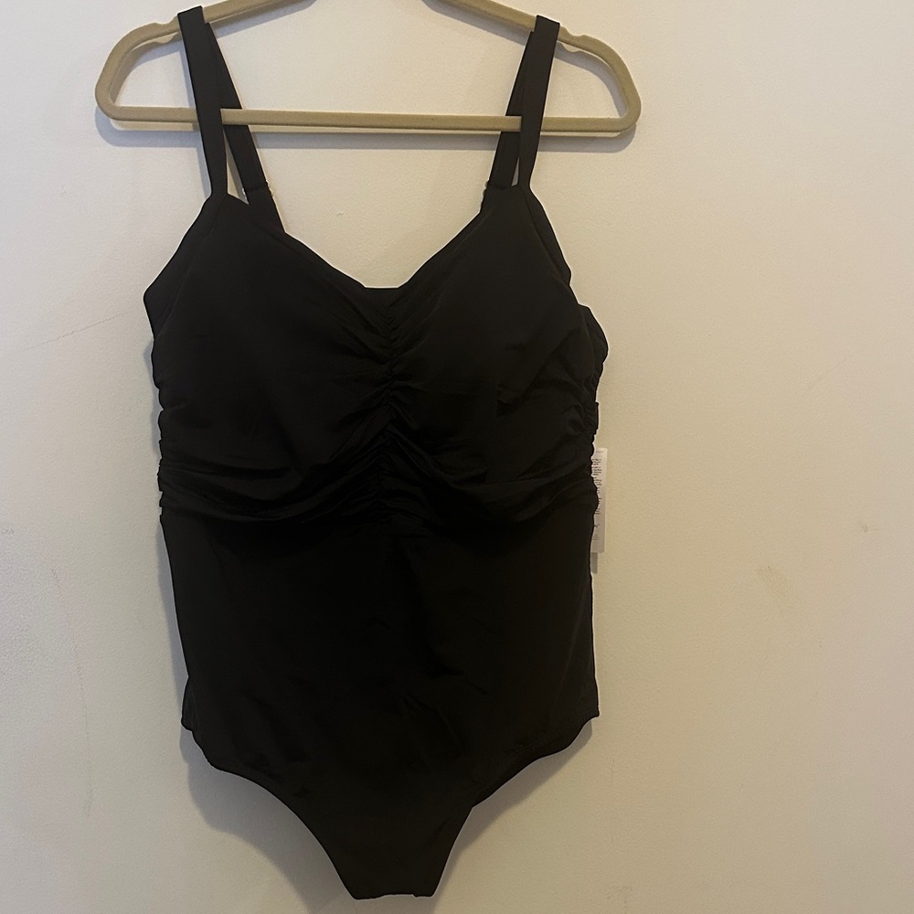 Lands’ End Black Swimsuit